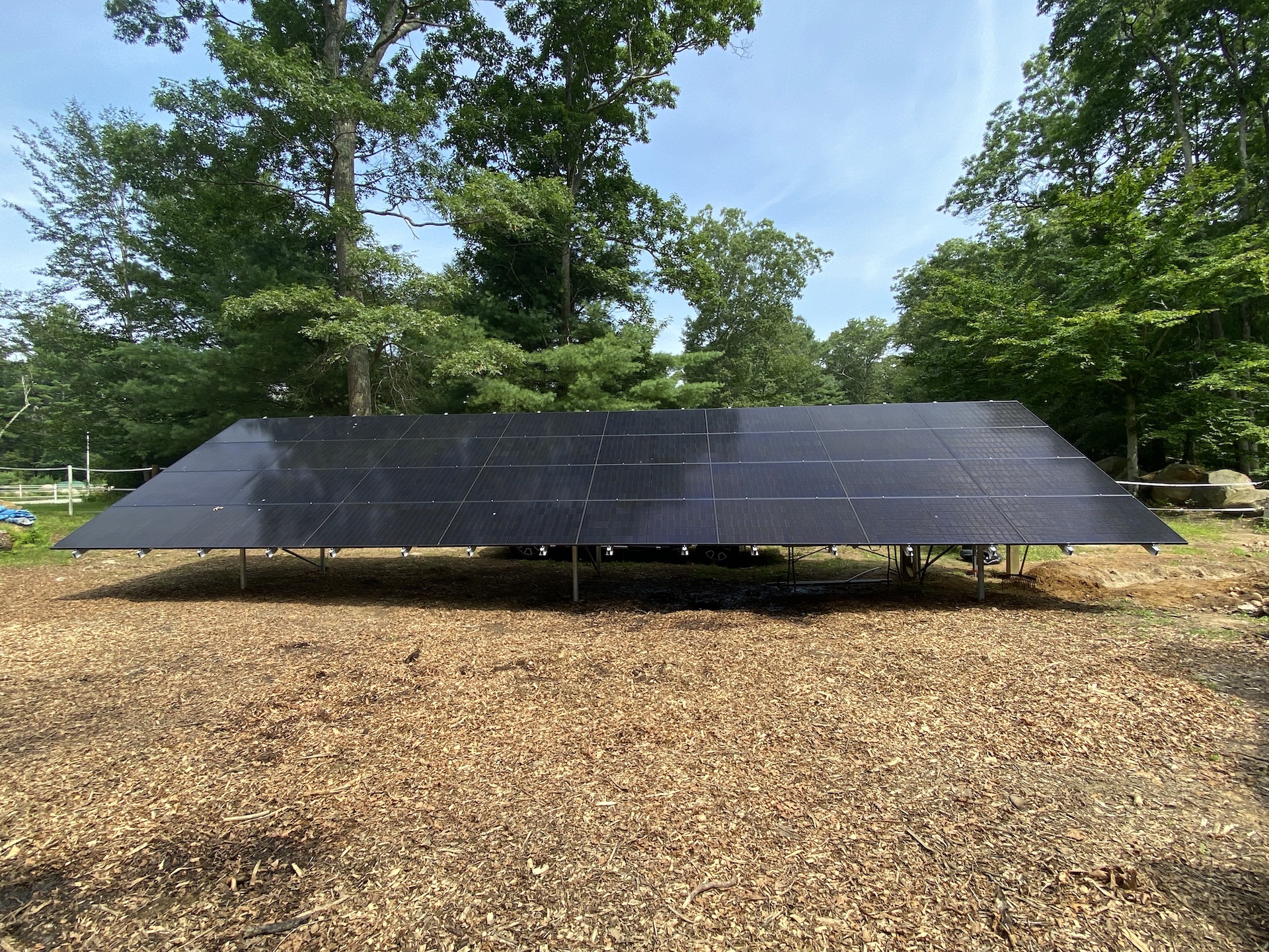 Solar Ground Array - Exeter, RI - Portside Renewables