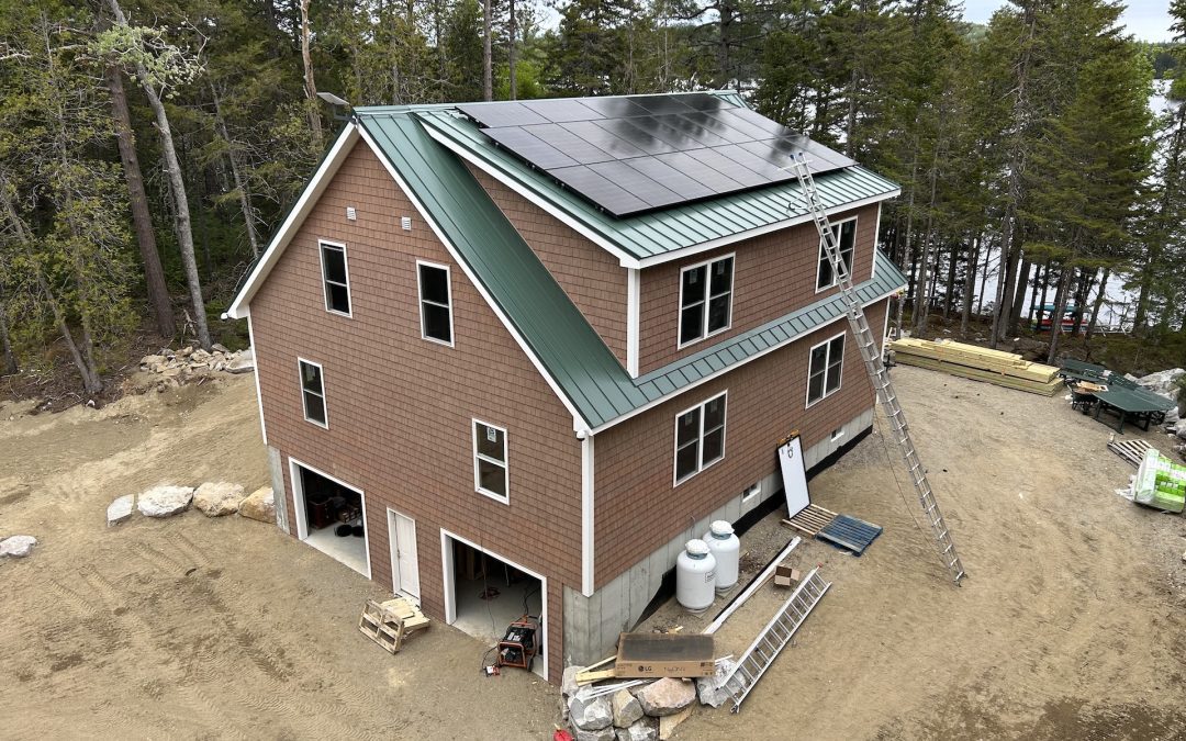 Off Grid Solar Installation – Maine