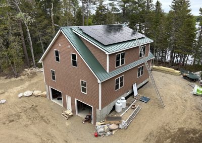 Off Grid Solar Installation – Maine